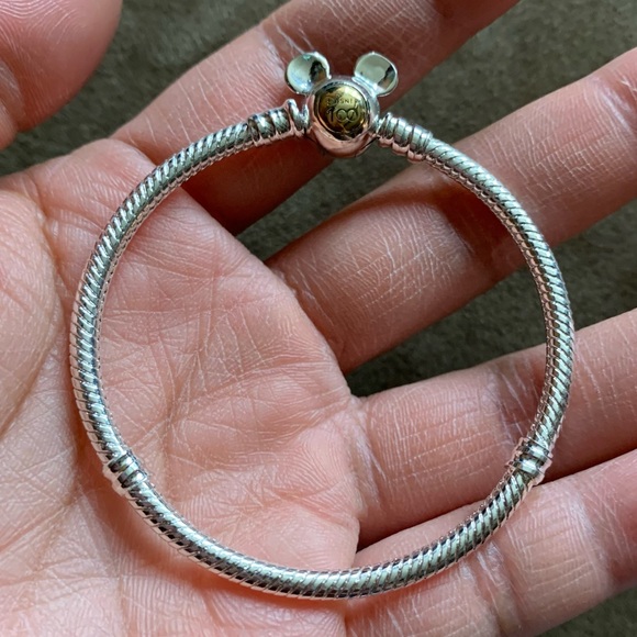 NWOT Disney 100th Anniversary Moments Snake Chain Bracelet - Picture 7 of 10